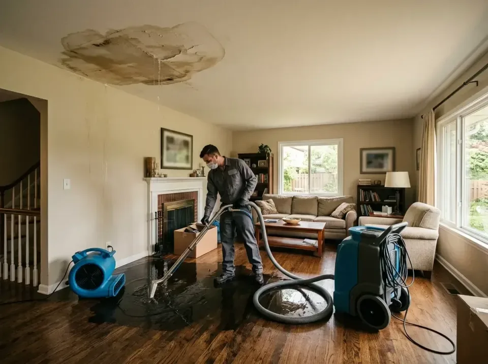 attic-pipe-burst-ceiling-drip-008 — frequently asked questions, Water Damage Restoration & Carpet Care in Port Angeles East,…
